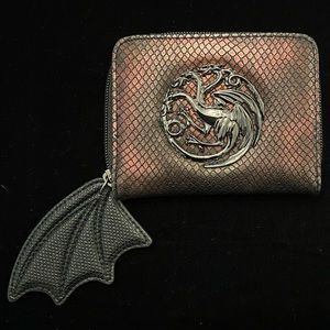 Game of Thrones House Targaryen Dragon Wing Bioworld Wallet